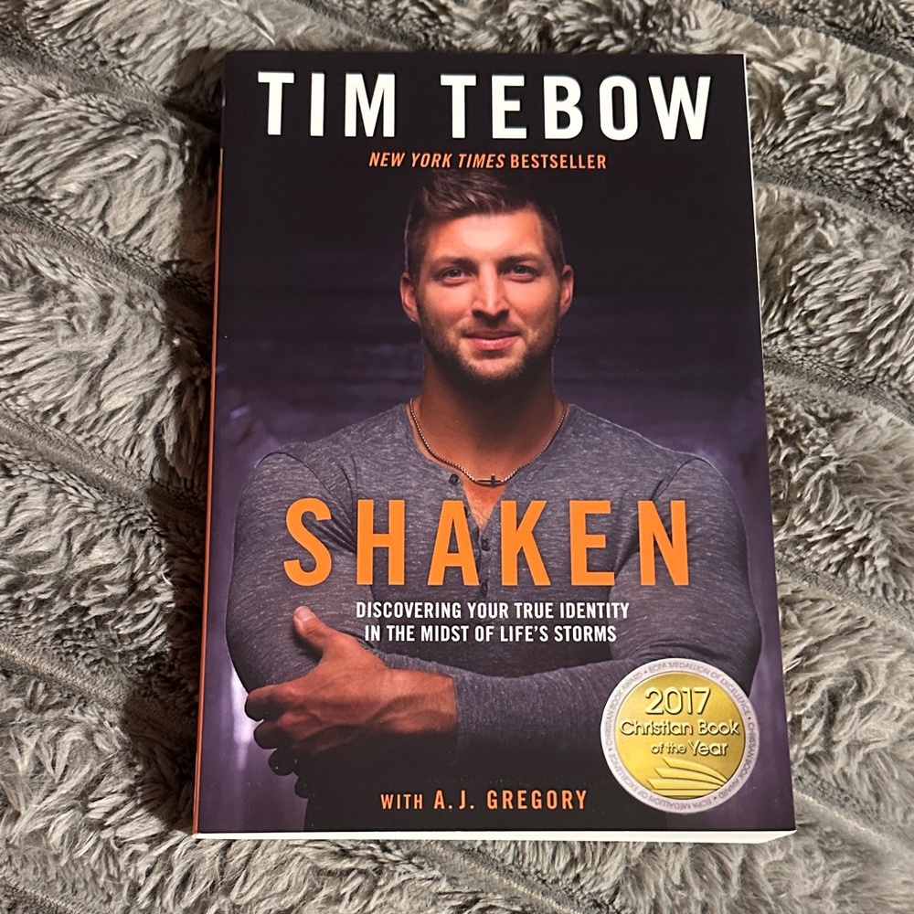 Shaken by Tim Tebow Book - Brand New
